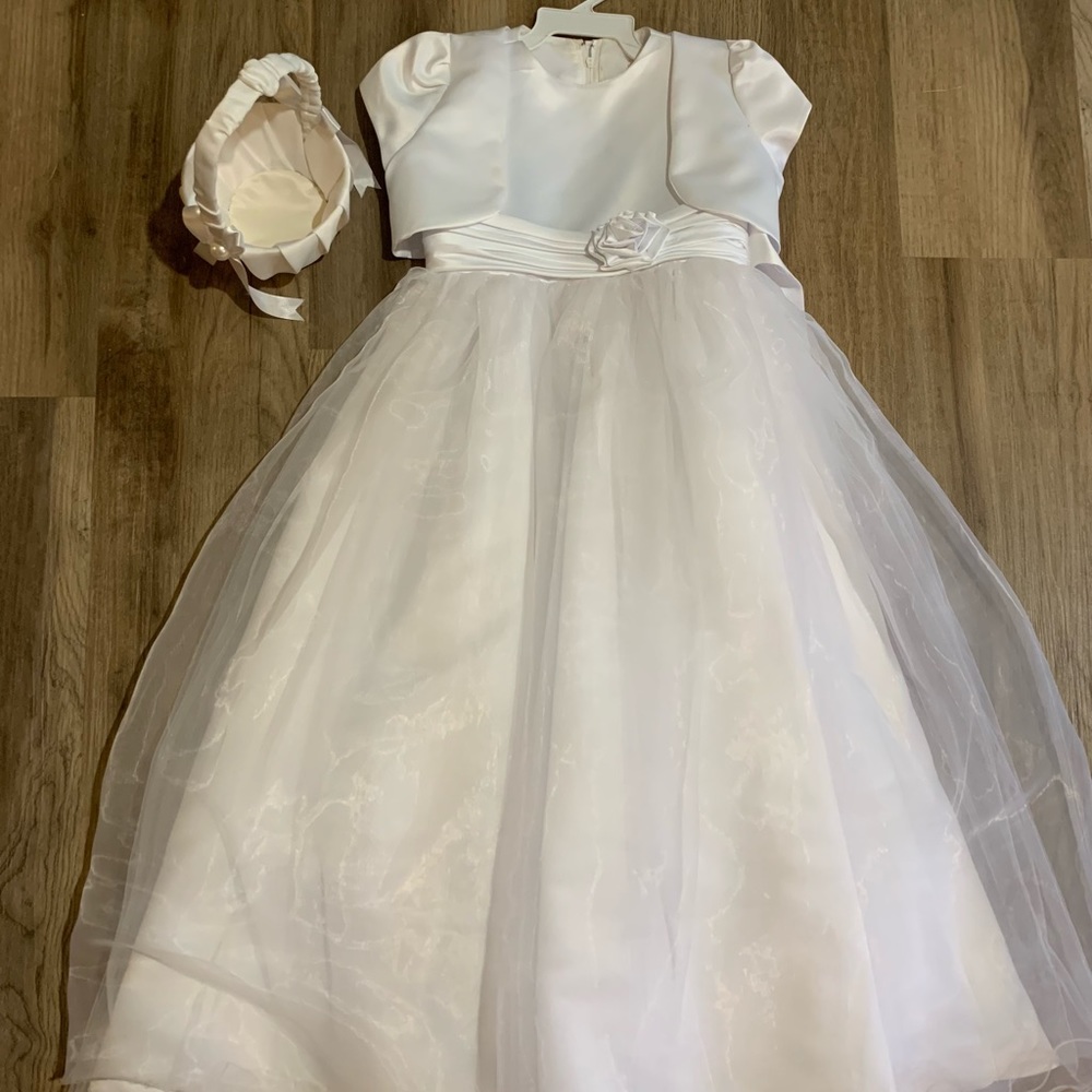 Flower girl dress bundle size 6